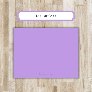 Personalized Folded Easter Notecards | Religious Easter Greeting Card | Matthew 28:6