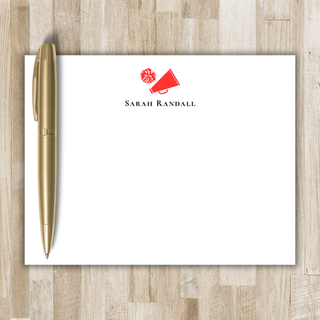 Personalized Cheerleading Stationery | Cheer Notecards | Gift for Cheerleader