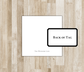 Personalized Girls Birthday Tags | Happy Birthday Tags