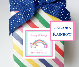 Personalized Girls Birthday Stickers