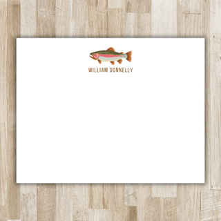 Personalized St. Patrick's Day Clover Border Stationery