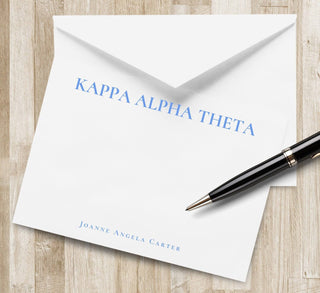 Personalized Sorority Stationery Set