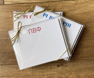 Personalized Sorority Stationery Set