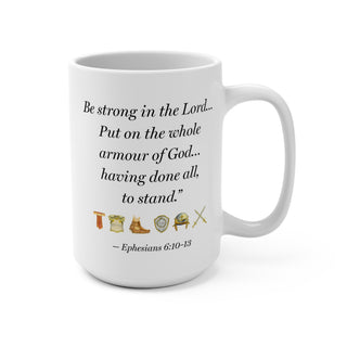 The Armor of God Bible Verse Mug - Ephesians 6:10-18