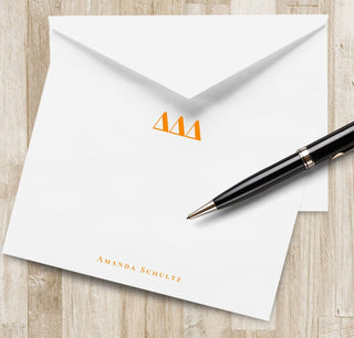 Personalized Sorority Stationery Set