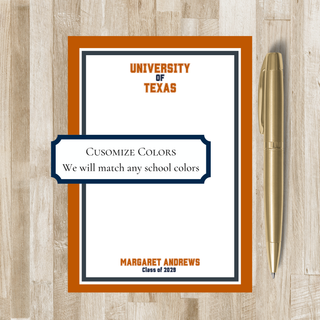 Personalized Graduate Notepad | Graduation Gift | College Notepad