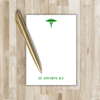 Personalized Doctor Notepad | Medical Corps Notepad