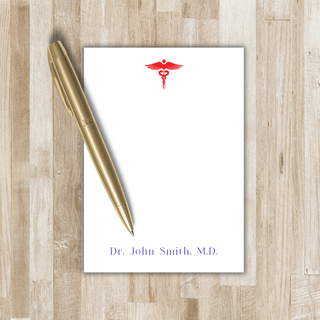 Personalized Doctor Notepad | Medical Corps Notepad