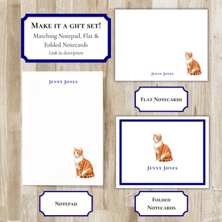 Custom Cat Stationery / Stationary | Choose your cat breed | Cat Lover Gift