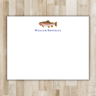 Personalized St. Patrick's Day Clover Border Stationery