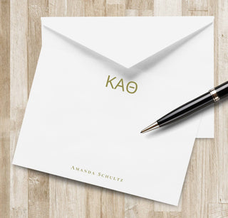 Personalized Sorority Stationery Set