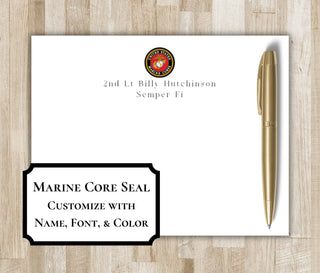 US Marine Corps Stationery / Stationary | Marines Gift