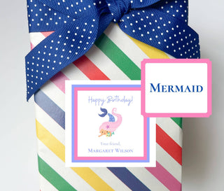 Personalized Girls Birthday Stickers