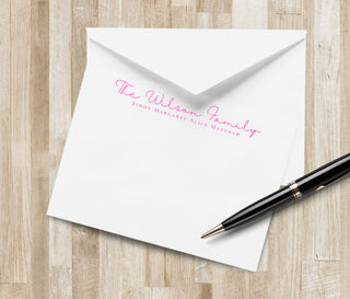Family & Couples Stationery Set / Stationary Set | Notecards for Couples | Family Notecards | Wedding Gift | Bridal Shower | Housewarming