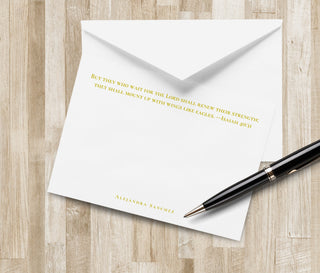 Personalized Encouraging Bible Verses Stationery Variety Pack | Christian Gift | Baptism Gift | Religious Gift | Motivational Gift