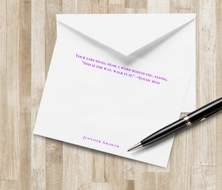 Personalized Encouraging Bible Verses Stationery Variety Pack | Christian Gift | Baptism Gift | Religious Gift | Motivational Gift