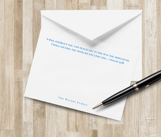 Personalized Encouraging Bible Verses Stationery Variety Pack | Christian Gift | Baptism Gift | Religious Gift | Motivational Gift