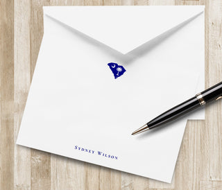 Personalized South Carolina Palmetto State Stationery / Notecards | South Carolina | Low Country Stationery