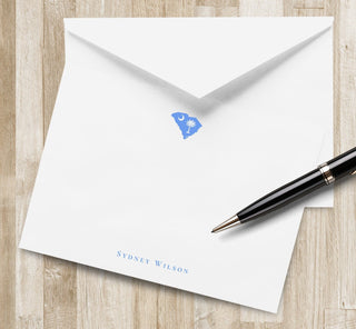 Personalized South Carolina Palmetto State Stationery / Notecards | South Carolina | Low Country Stationery