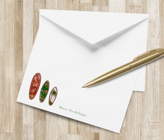 Personalized Surfer Stationery / Stationary | Surfing Notecards | Surfer Gift | Surfboard Note Cards | Ocean Beachy Gifts