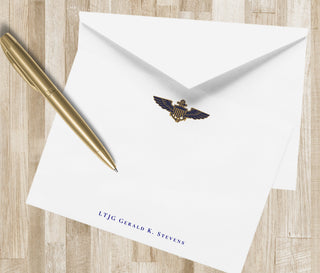 Naval Air Wings Stationery / Stationary | Naval Officer Gift | Navy Airmen Airwoman Gift | Navy Notecards