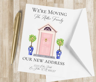 Personalized Moving Announcement Card | We've Moved Card | New Address Postcard | Choose between pdf Digital File or Printed Cards