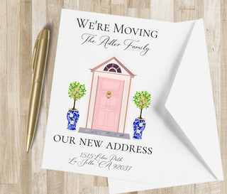 Personalized Moving Announcement Card | We've Moved Card | New Address Postcard | Choose between pdf Digital File or Printed Cards