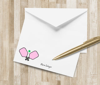 Pickleball Stationery Set / Stationary | Pickleball Notecards | Pickleball Gift | Mens Gift | Womens Gift