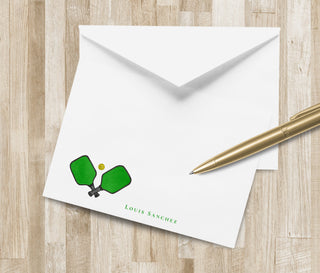 Pickleball Stationery Set / Stationary | Pickleball Notecards | Pickleball Gift | Mens Gift | Womens Gift