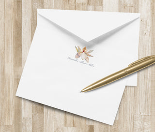 Magnolia Stationery Set / Magnolia Stationary | Magnolia Flower Notecards | Floral Notes | Custom Personalized Magnolia Stationery