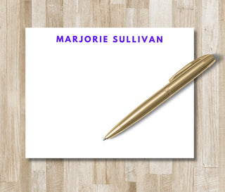 Personalized Colorful Child Stationery | Custom Kid Stationery | Stationary for Girls | Little Boy Notecards