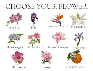 Moving Announcement Card | Floral Moving Announcement | Choose your Flower | We've Moved Card | New Address Postcard