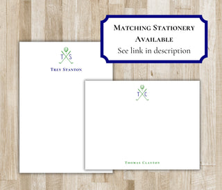 Personalized Golf Notepad | Monogram Golf Notepad | Golf Lover Gift | Golfer Birthday Present | Customize with Text of your choice