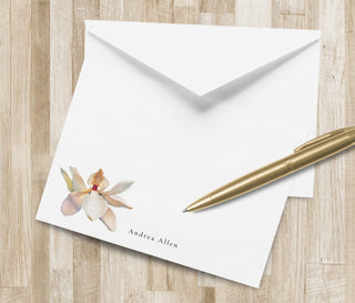 Magnolia Stationery Set / Magnolia Stationary | Magnolia Flower Notecards | Floral Notes | Custom Personalized Magnolia Stationery