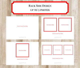 Elegant Family Christmas Photo Cards | Holiday Cards | Choose from 8 Design Options | Printed or PDF Digital File | Religious Xmas Cards
