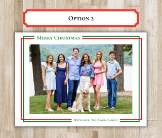 Elegant Family Christmas Photo Cards | Holiday Cards | Choose from 8 Design Options | Printed or PDF Digital File | Religious Xmas Cards