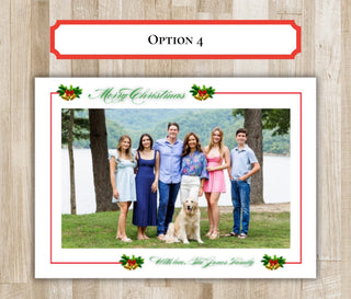 Elegant Family Christmas Photo Cards | Holiday Cards | Choose from 8 Design Options | Printed or PDF Digital File | Religious Xmas Cards