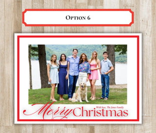 Elegant Family Christmas Photo Cards | Holiday Cards | Choose from 8 Design Options | Printed or PDF Digital File | Religious Xmas Cards