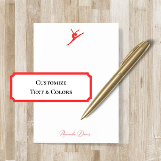 Gymnastics Notepad