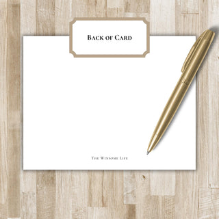 Personalized Folded Mahjong Notecards | Mahjong Stationery Set | Mah jong Notecards | Mahjong Gift
