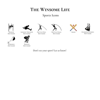 Personalized Multiple Sports Stationery Set / Stationary | Choose up to 3 Sports Icons per card | Tri-Varsity, Dual-Varsity Notecards