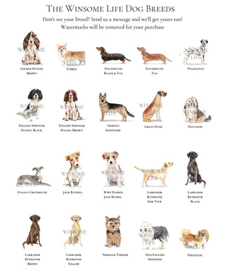 Personalized Valentine's Dog Gift Tags | Customize Your Dog Breed
