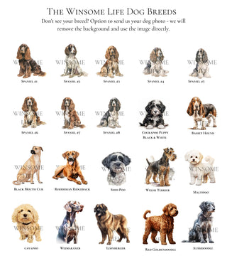 Personalized Valentine's Dog Gift Tags | Customize Your Dog Breed